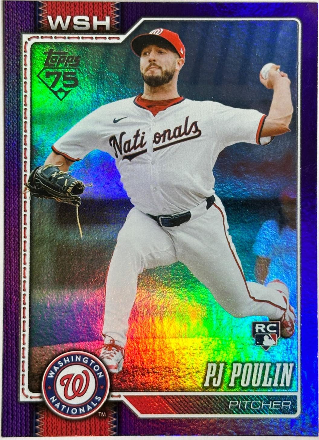 PJ Poulin [Purple Rainbow Foil] #405