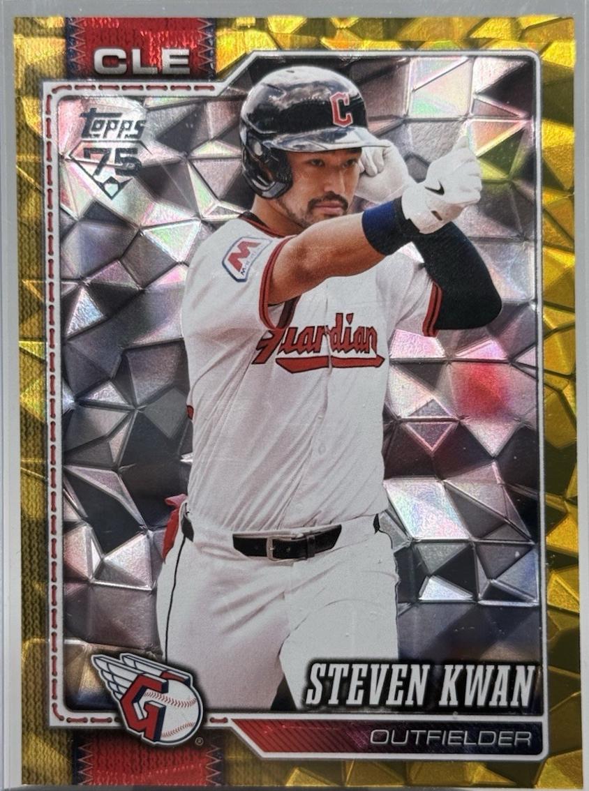 Steven Kwan [Gold Diamante Foil] #675