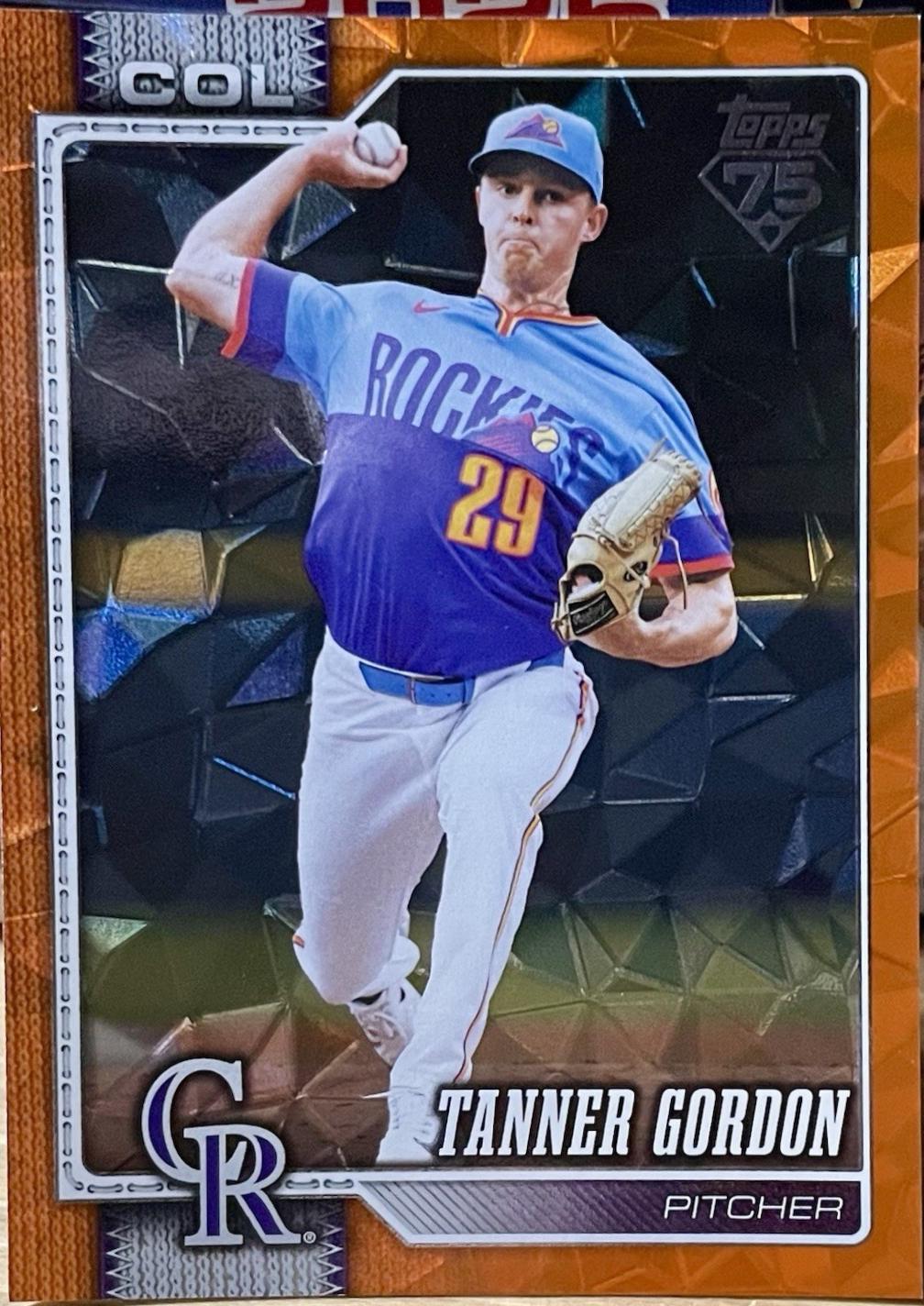Tanner Gordon [Orange Diamante Foil] #444