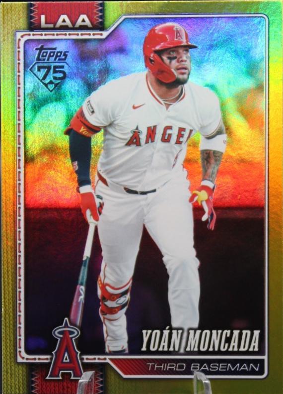 Yoan Moncada [Yellow Rainbow Foil] #625
