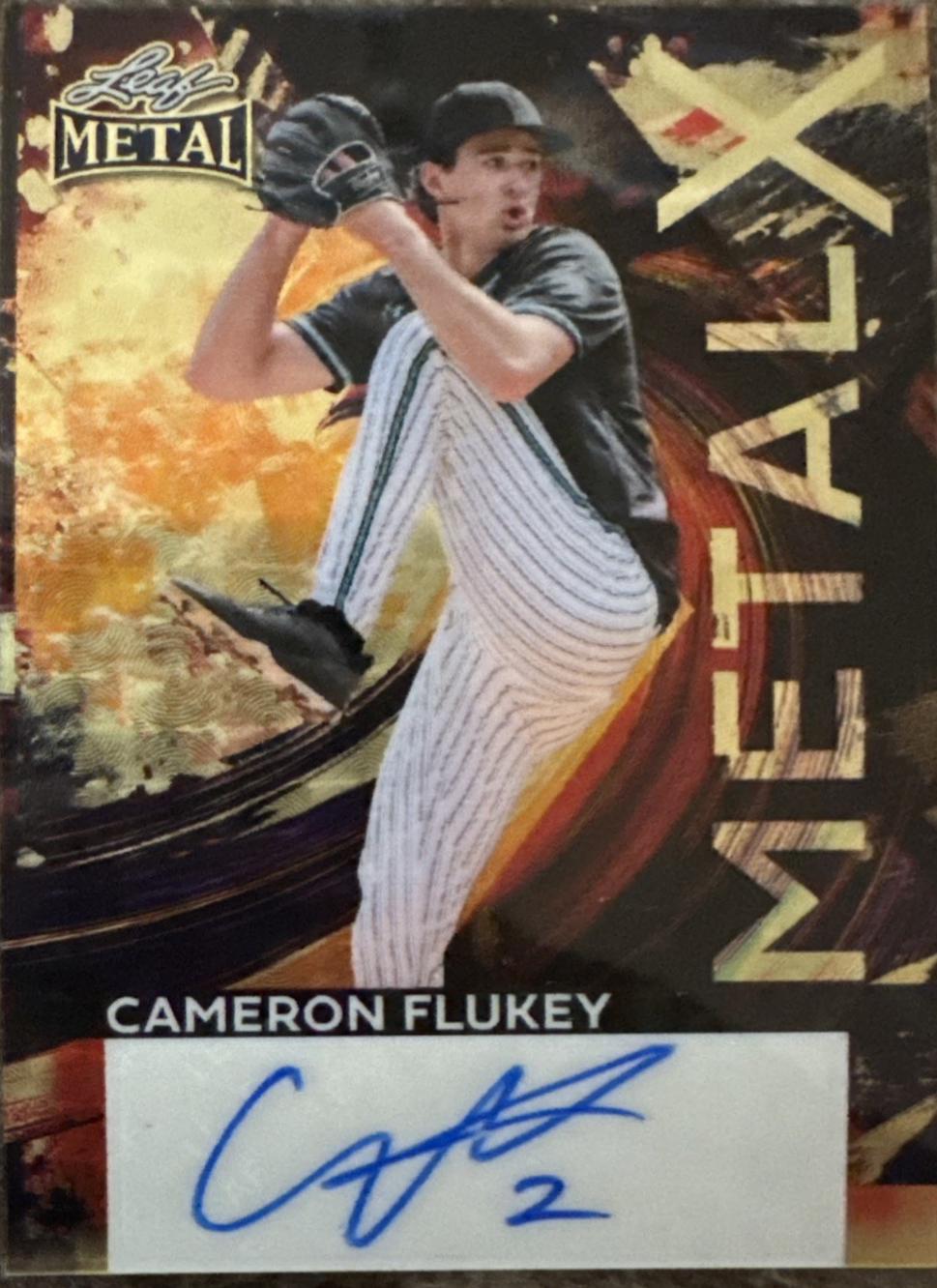 Cameron Flukey [Super Prismatic Gold] #MX-CF1