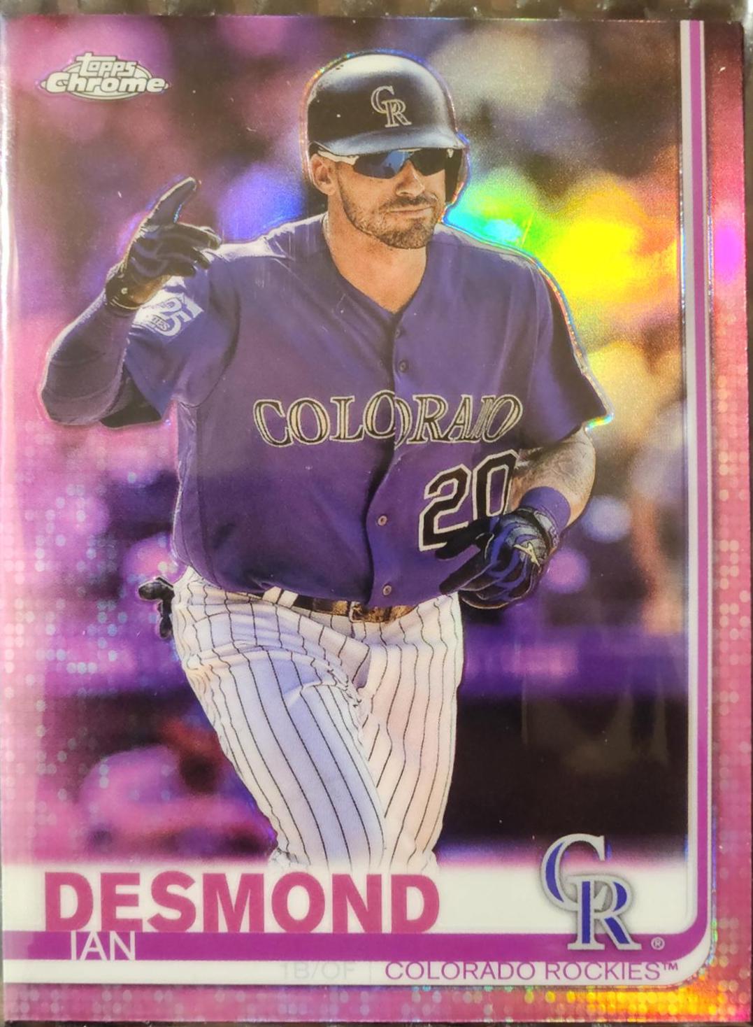 Ian Desmond [Pink Refractor] #113