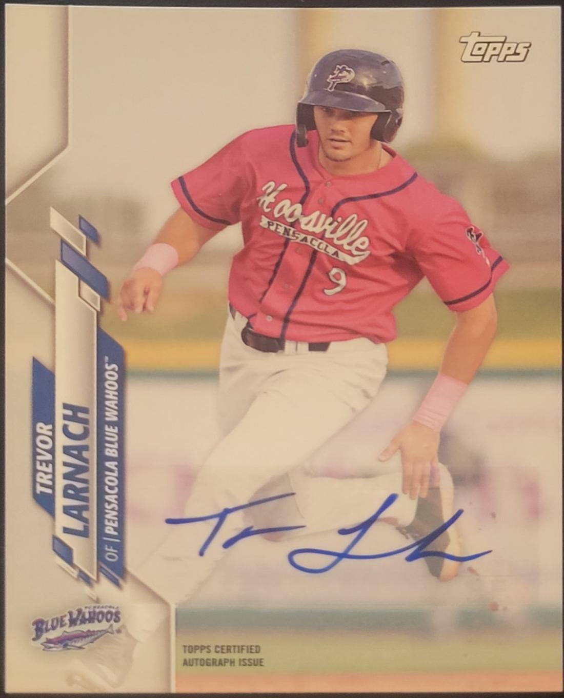 Trevor Larnach [Orange Auto] #PD-190