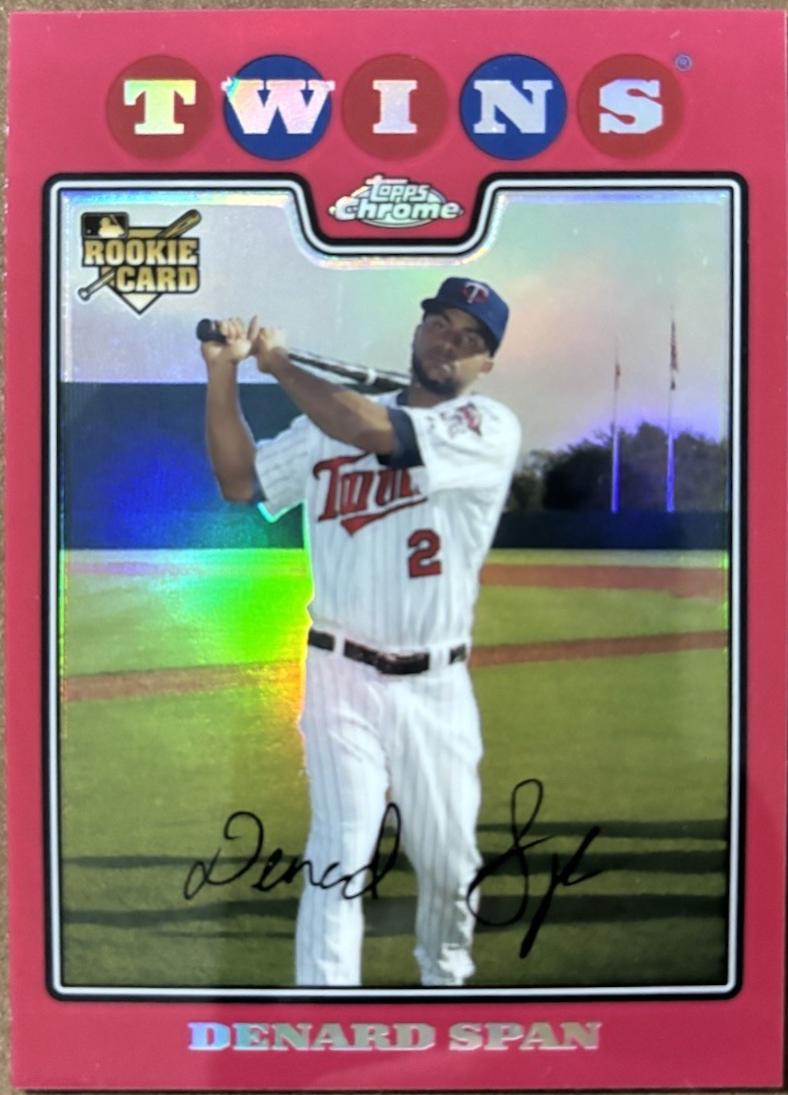 Denard Span [Red Refractor] #219