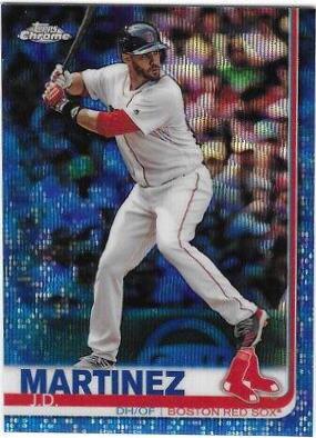 J.D. Martinez [Blue Wave Refractor] #133