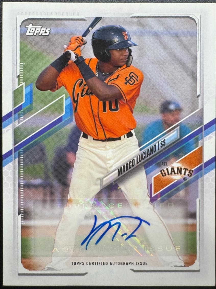 Marco Luciano [Autograph] #PD-67