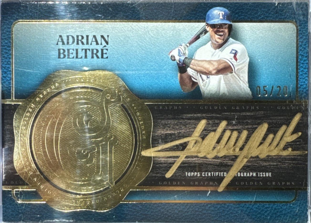 Adrian Beltre [Blue] #GG-AB