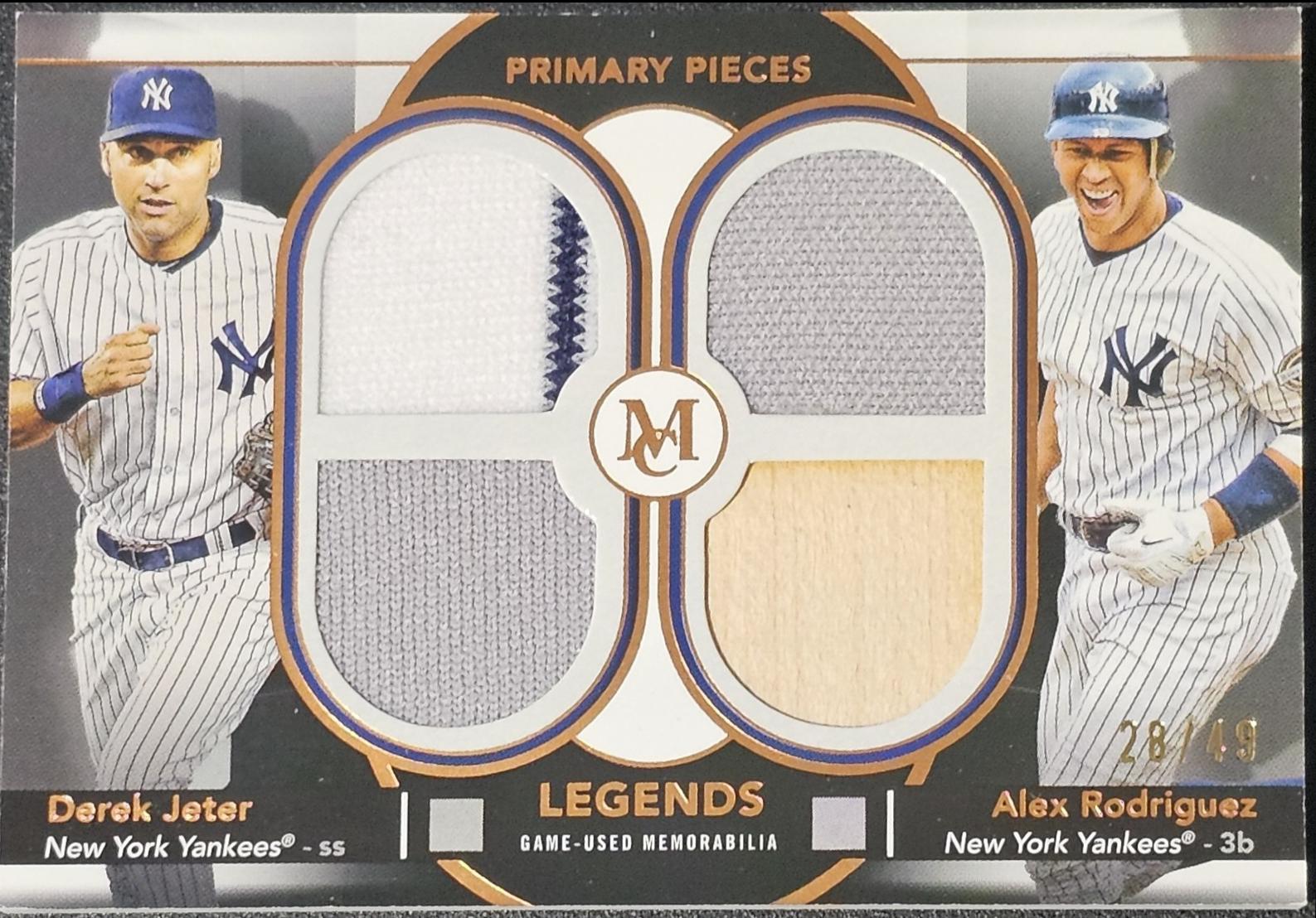 Derek Jeter / Alex Rodriguez [Copper] #DPQL-JAR