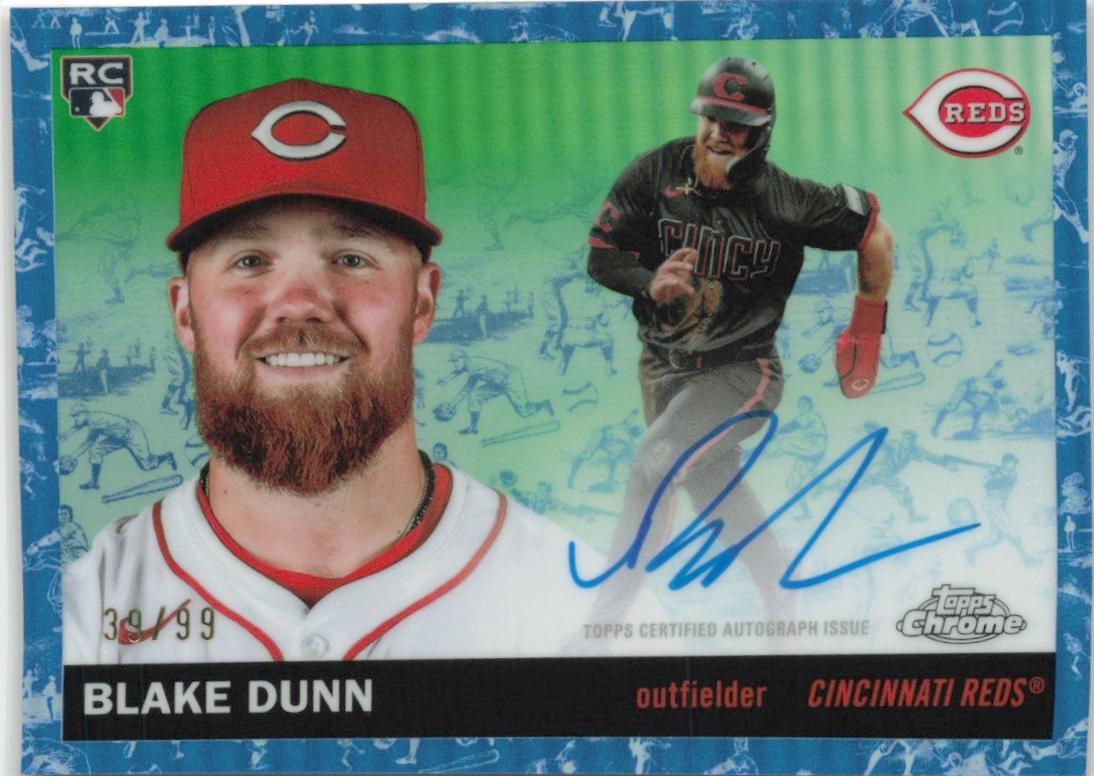 Blake Dunn [Toile Cream Blue Refractor] #CPA-BDU