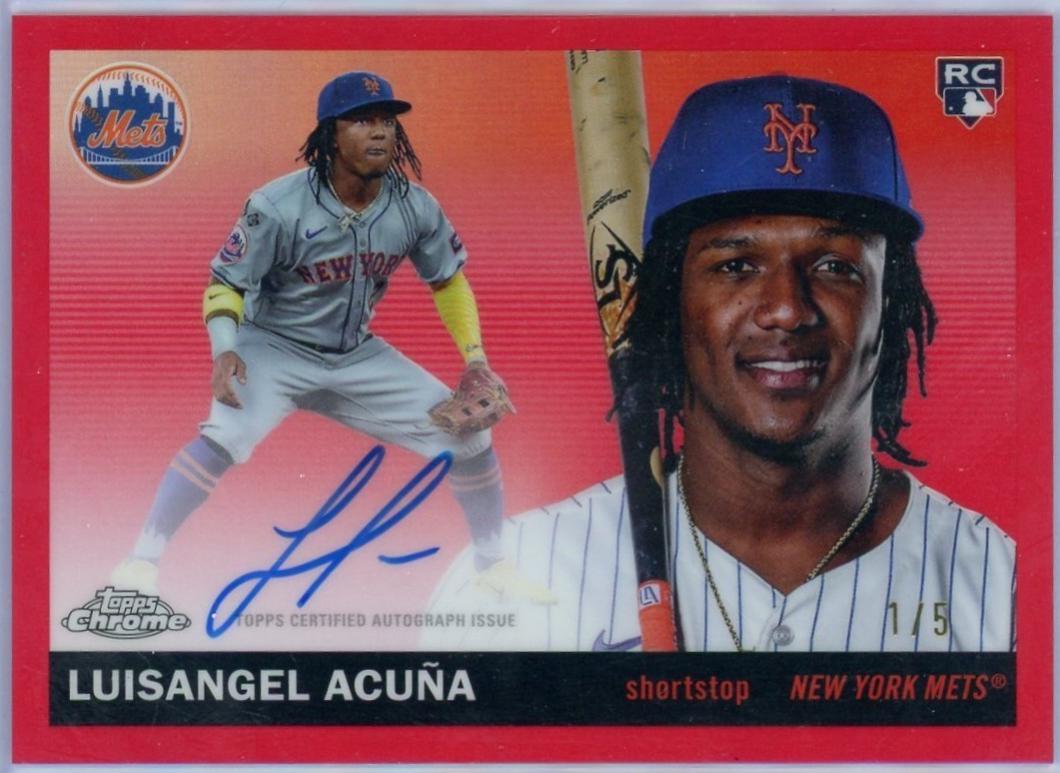 Luisangel Acuna [Toile Cream Red Refractor] #CPA-LAC