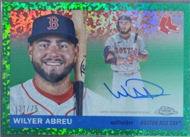 Wilyer Abreu [Green Mini-Diamond] #CPA-WA