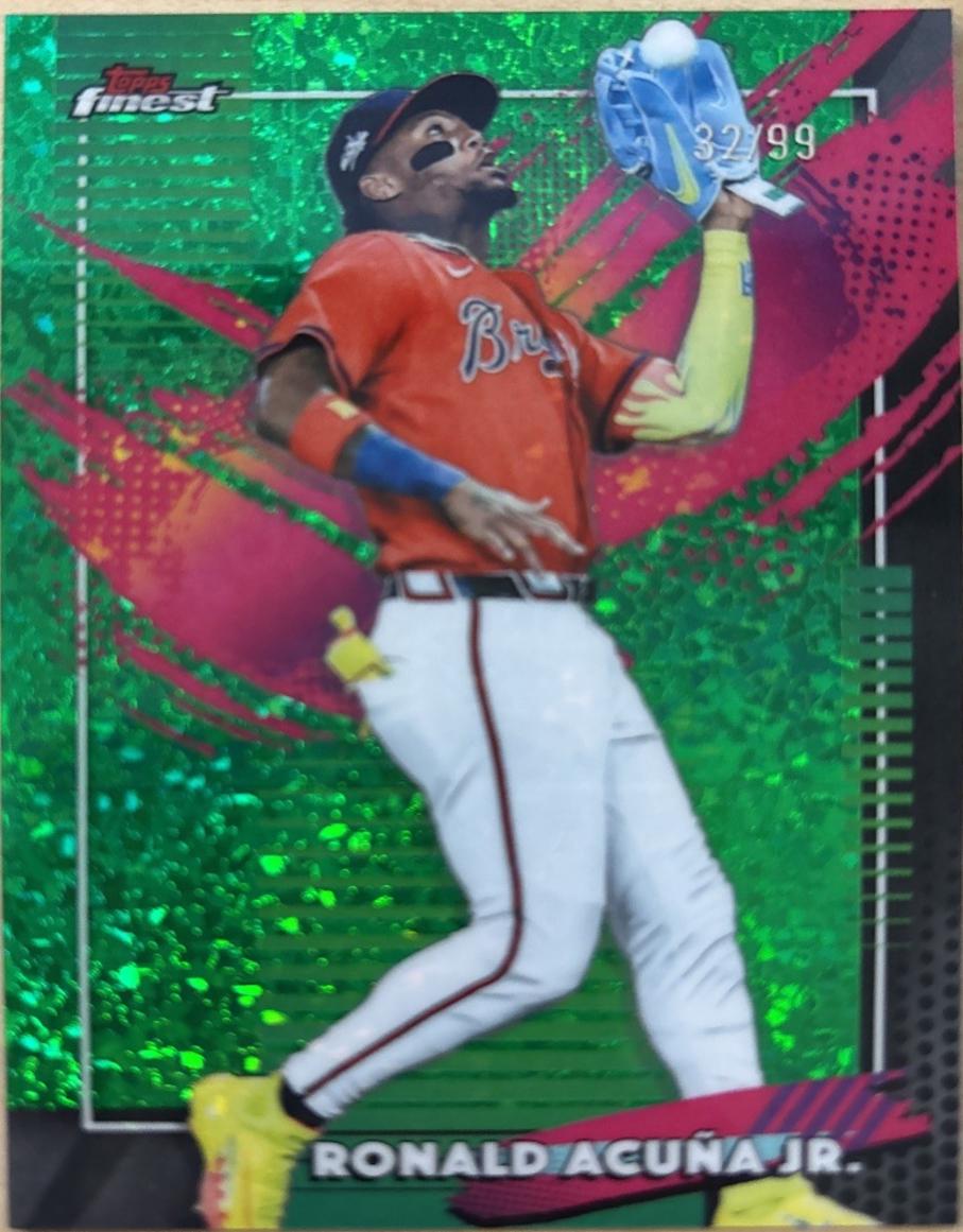 Ronald Acuna Jr. [Green Mini Diamond] #227