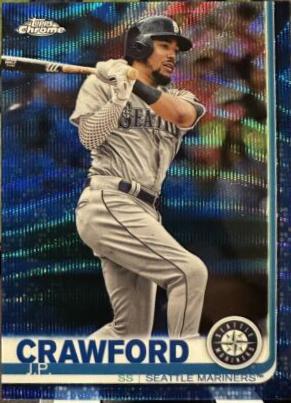 J.P. Crawford [Blue Wave Refractor] #15