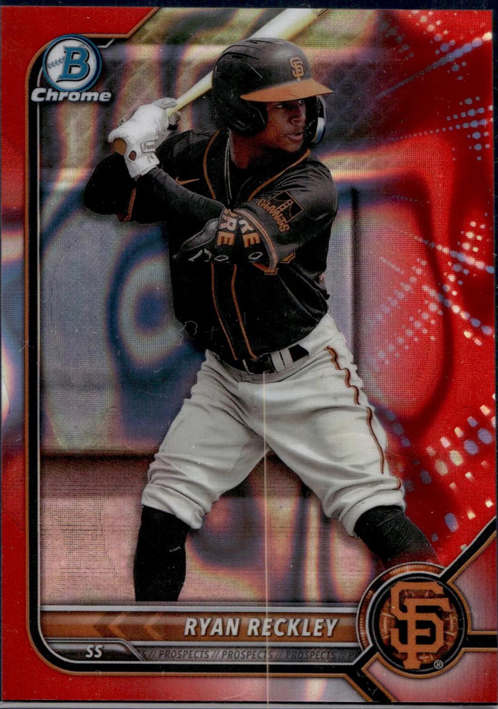 Ryan Reckley [Red Lava Refractor] #BDC-108