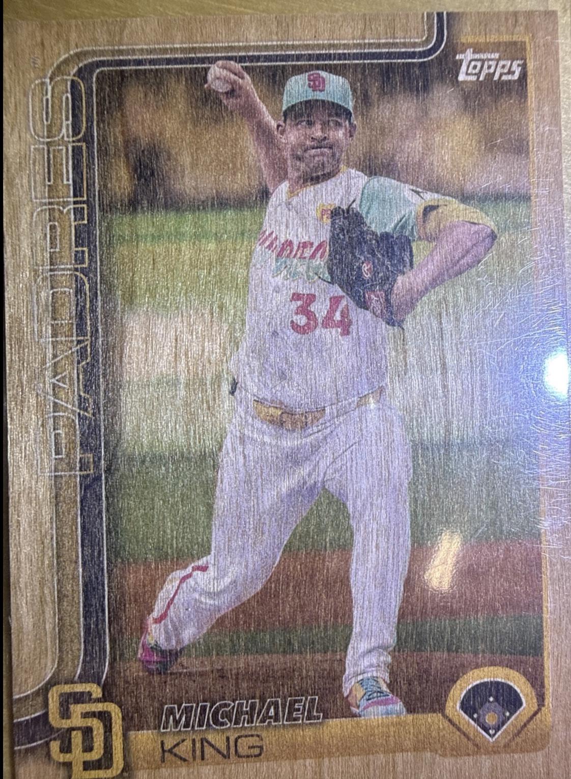 Michael King [Wood] #195