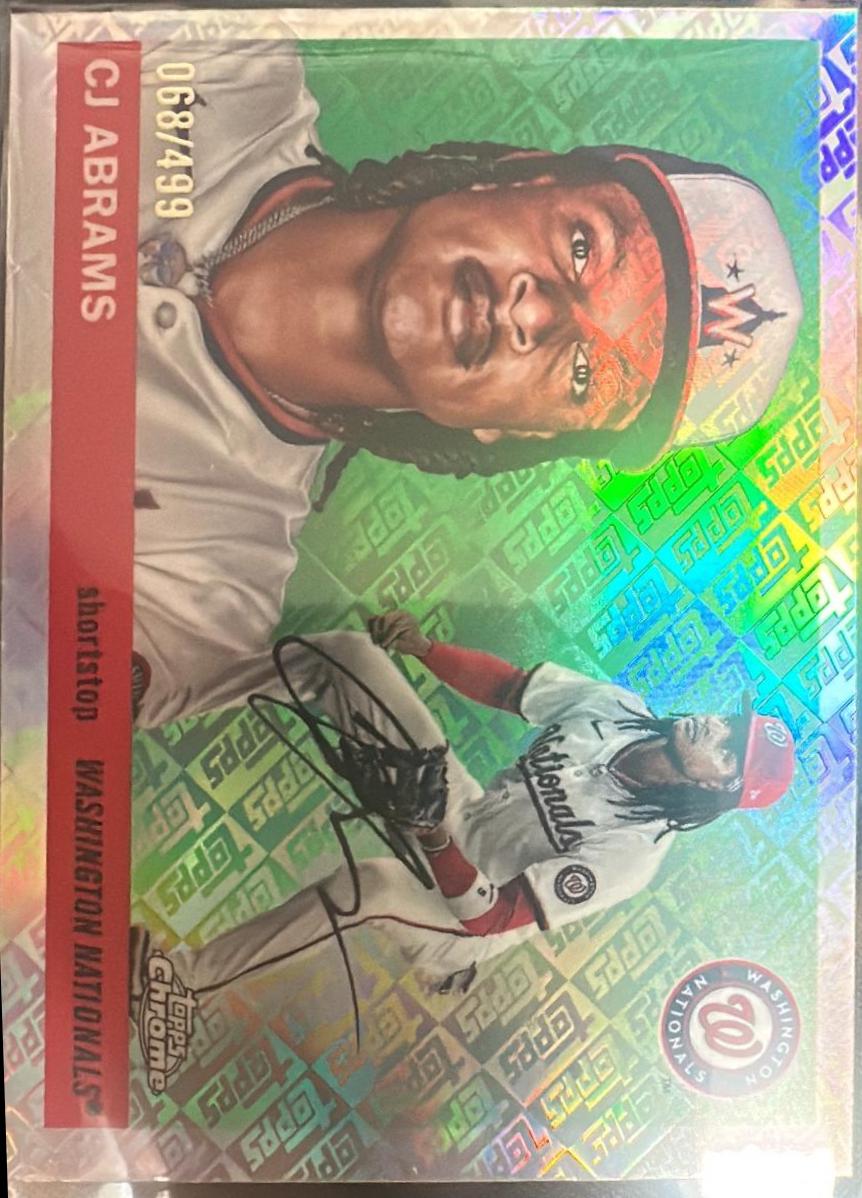 CJ Abrams [Topps Refractor] #101