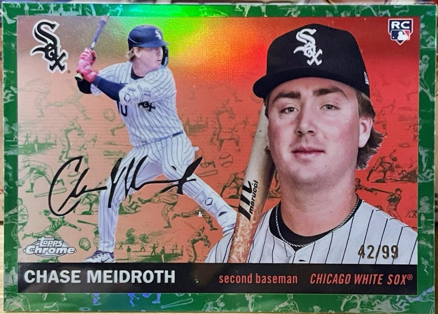 Chase Meidroth [Toile White Green Refractor] #388