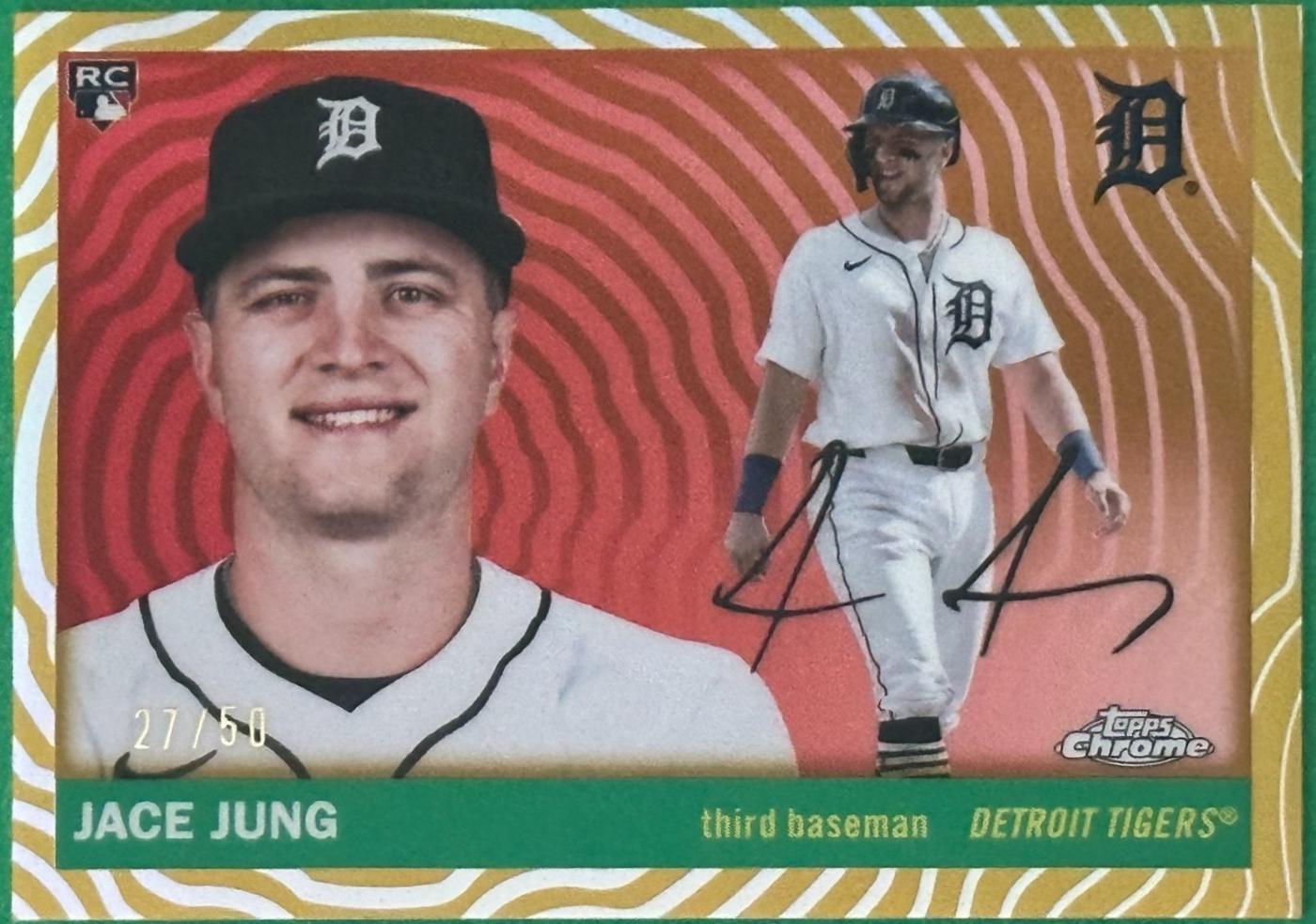 Jace Jung [Gold Vibrations Refractor] #257