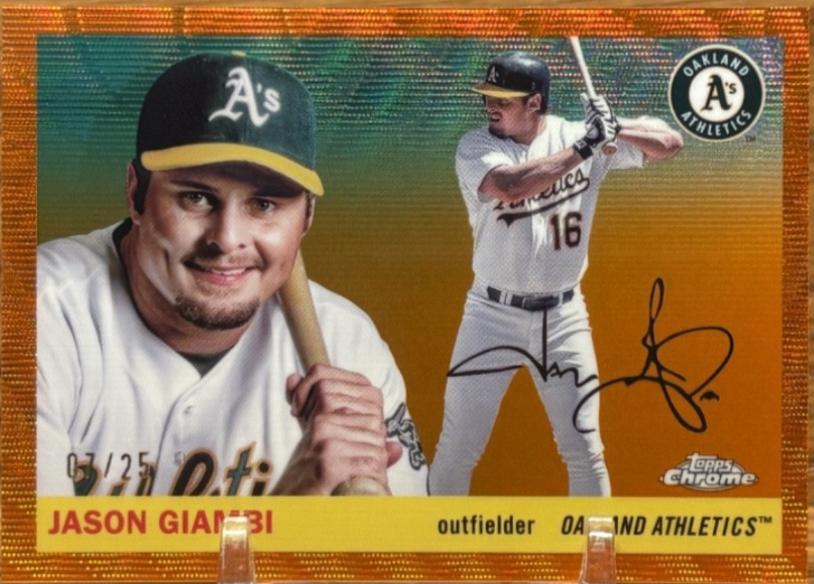 Jason Giambi [Orange Wave] #276