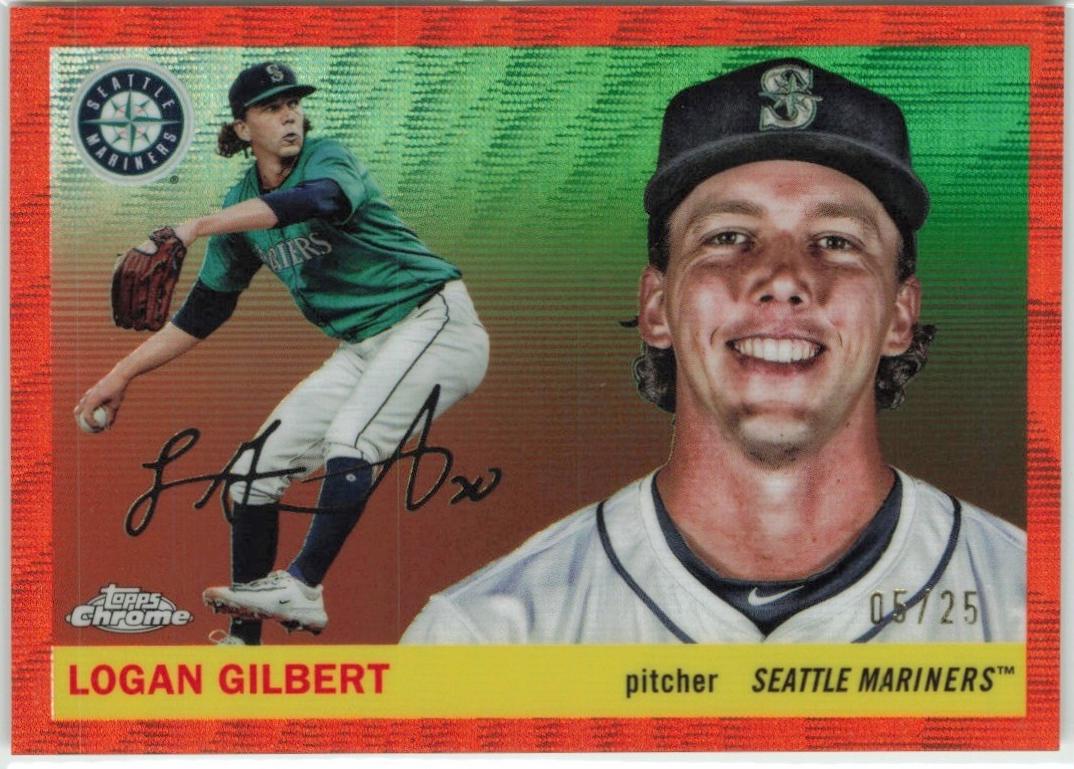 Logan Gilbert [Orange Wave] #129