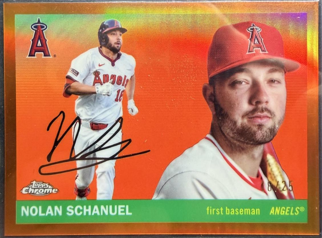 Nolan Schanuel [Orange Refractor] #76