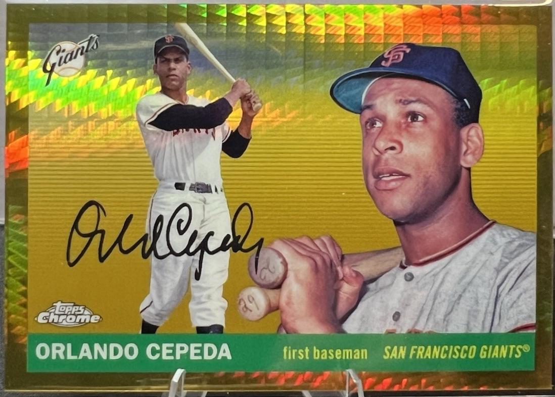 Orlando Cepeda [Gold Prism] #436