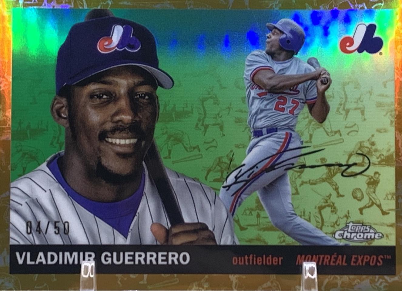 Vladimir Guerrero [Toile Cream Gold Refractor] #406