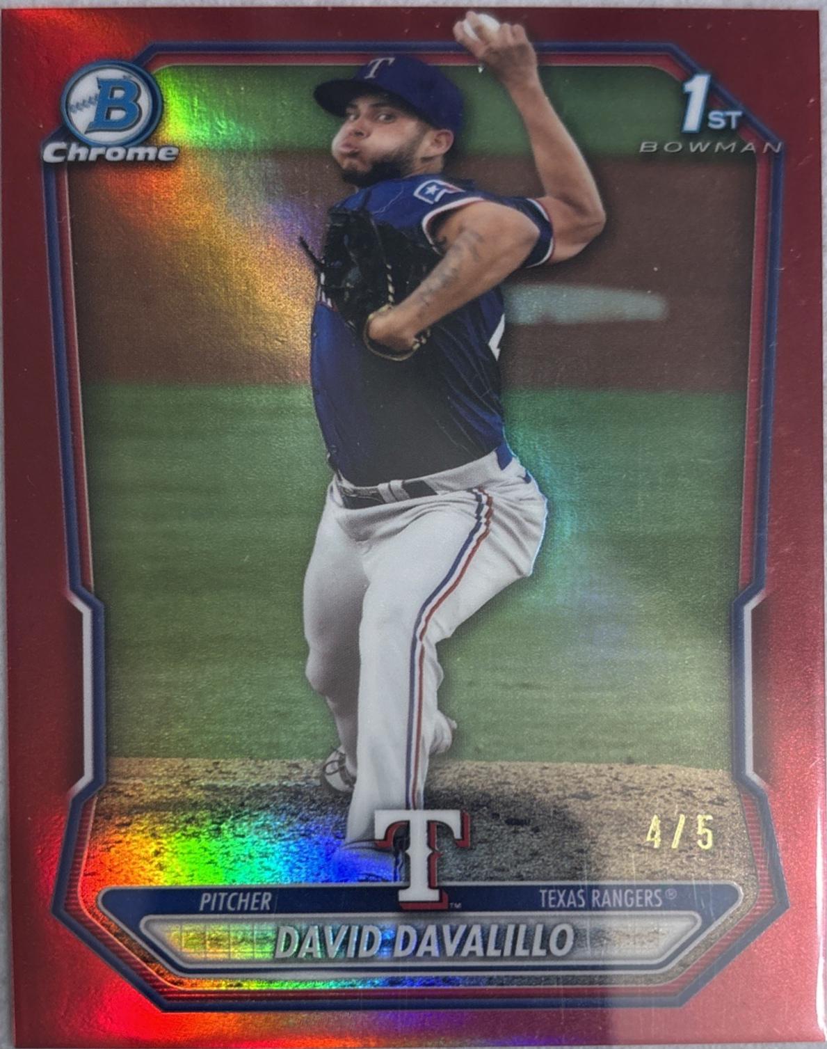 David Davalillo [Red Refractor] #BCP-42