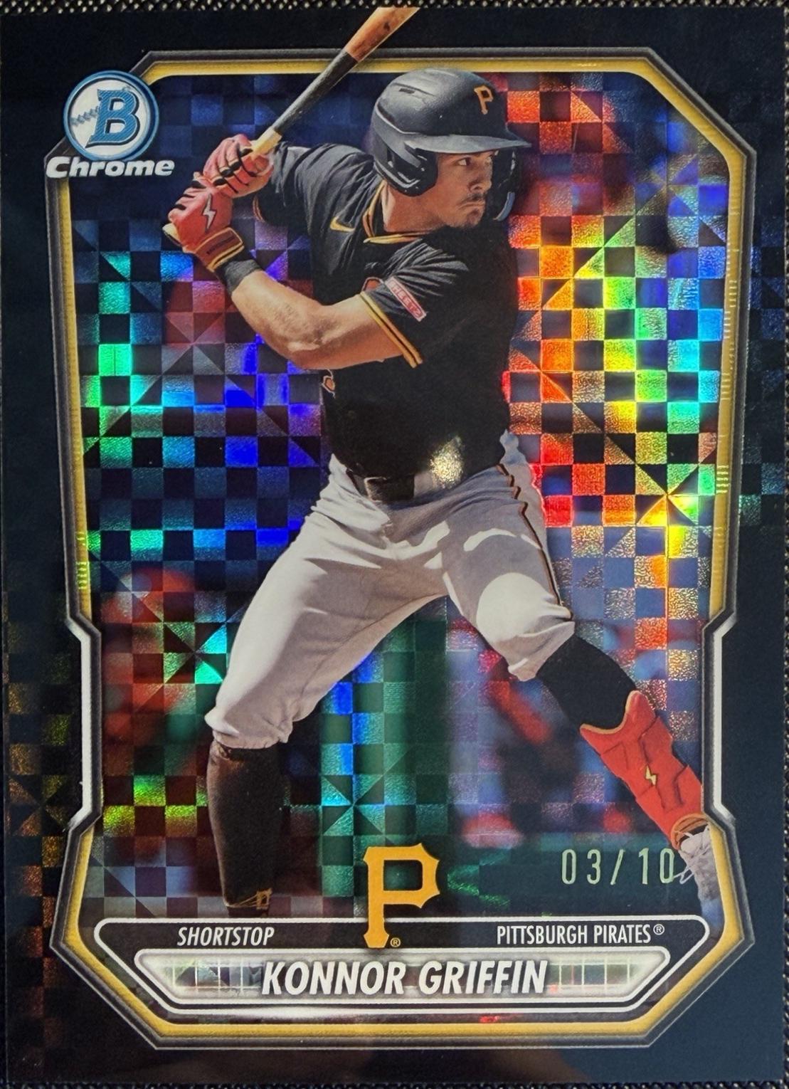 Konnor Griffin [Black X-Fractor] #BCP-92