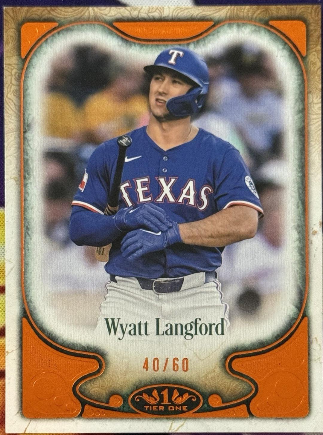 Wyatt Langford [Orange] #60