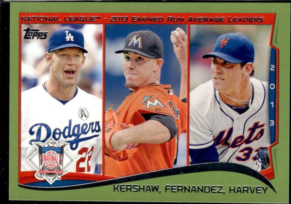 Clayton Kershaw / Jose Fernandez / Matt Harvey [Green] #113
