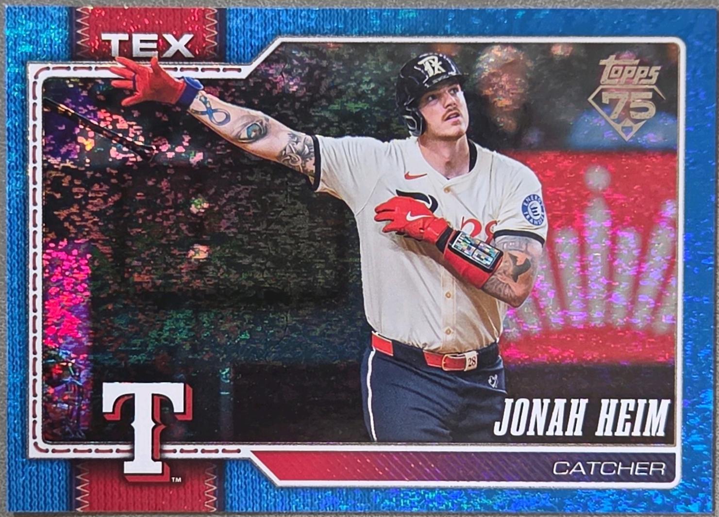 Jonah Heim [Blue Holo] #78