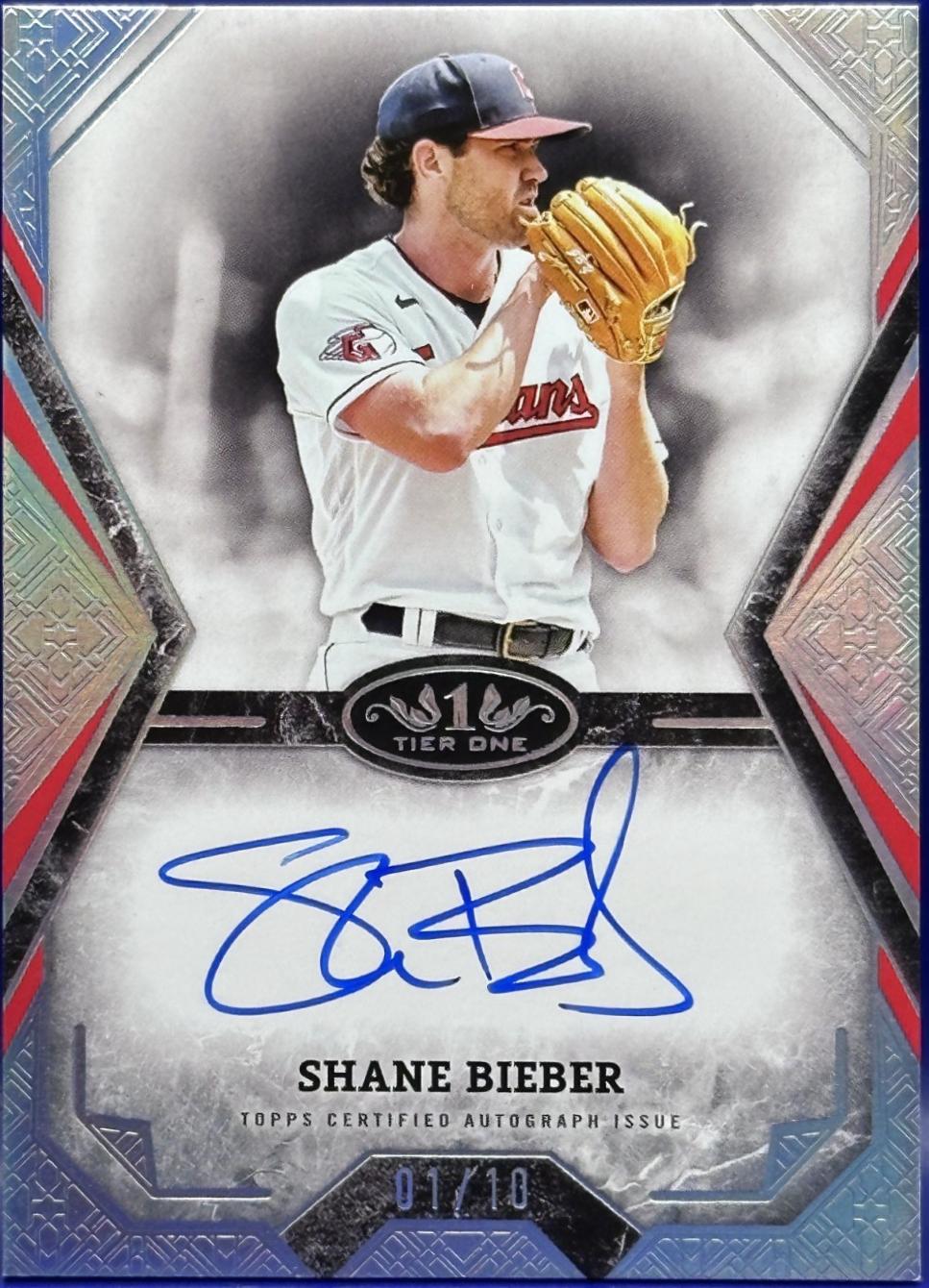 Shane Bieber [Holo Silver Foil] #TOTA-SB