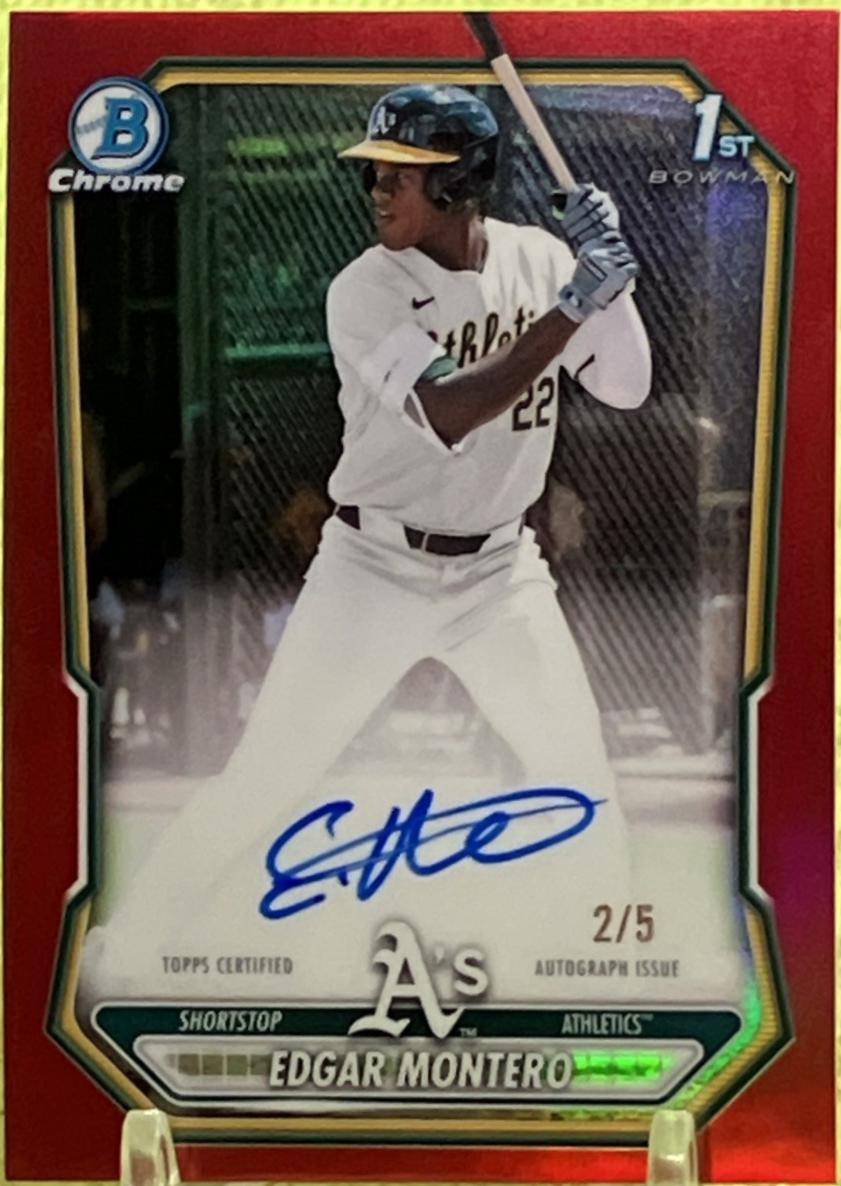 Edgar Montero [Red Refractor] #CPA-EM