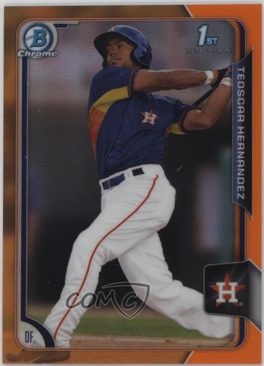 Teoscar Hernandez [Orange Refractor] #BCP30