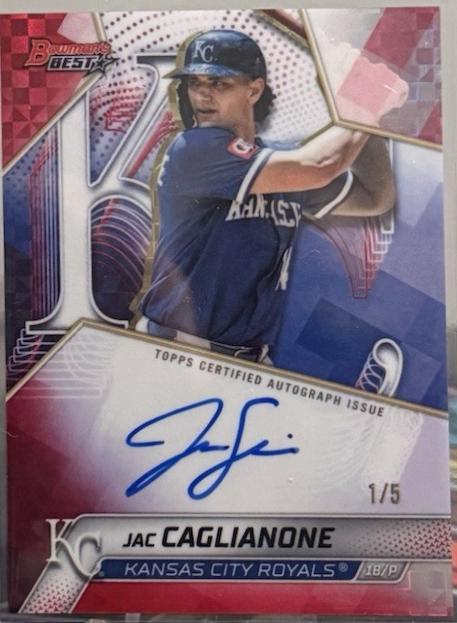 Jac Caglianone [Red X-Fractor] #B25-JC