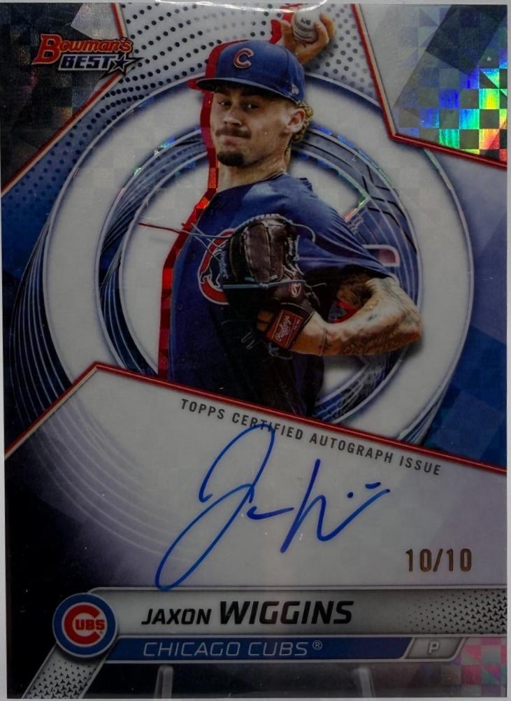 Jaxon Wiggins [Black Refractor] #B25-JWI