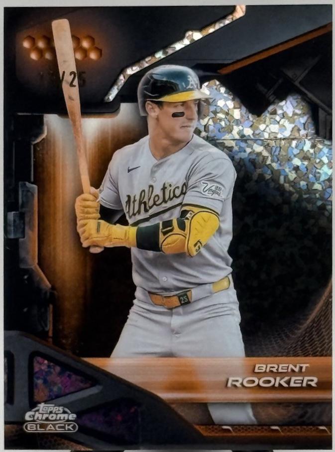 Brent Rooker [Orange Mini-Diamond Refractor] #152