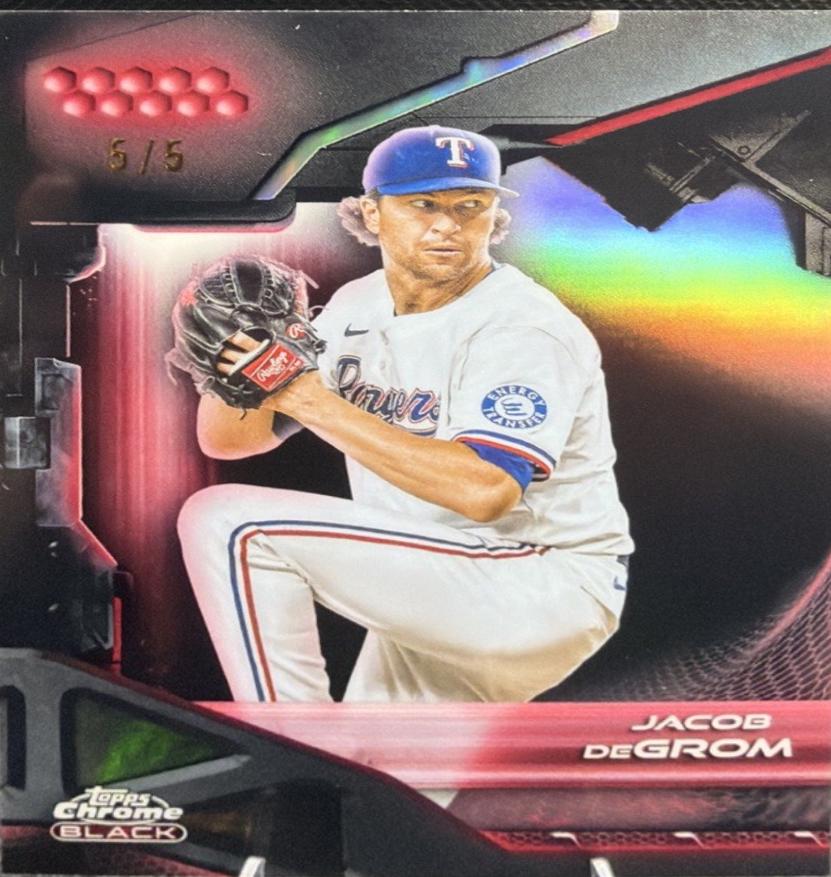 Jacob deGrom [Red Refractor] #107