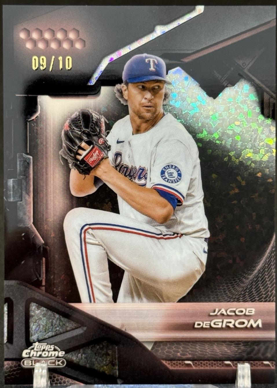 Jacob deGrom [Rose Gold Refractor] #107