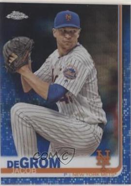 Jacob deGrom [Blue Wave Refractor] #59