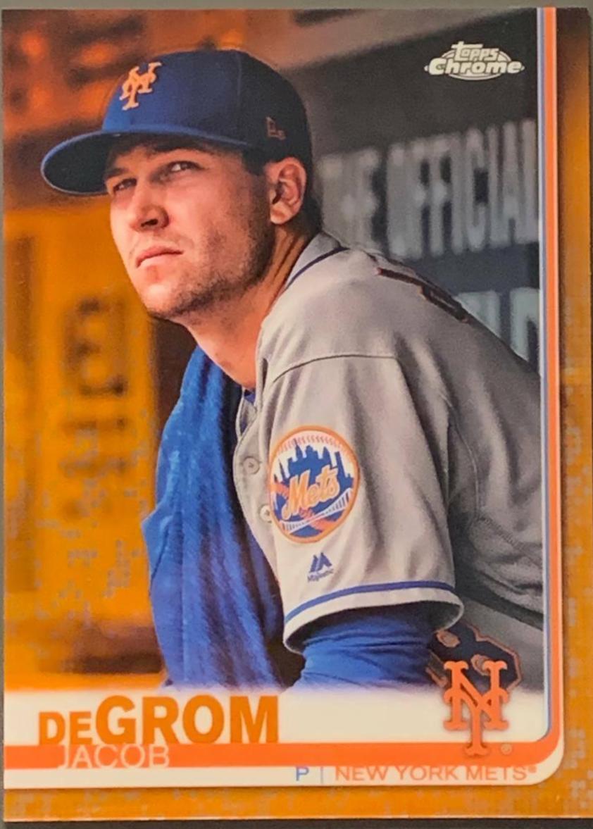 Jacob deGrom [Orange Refractor] #59