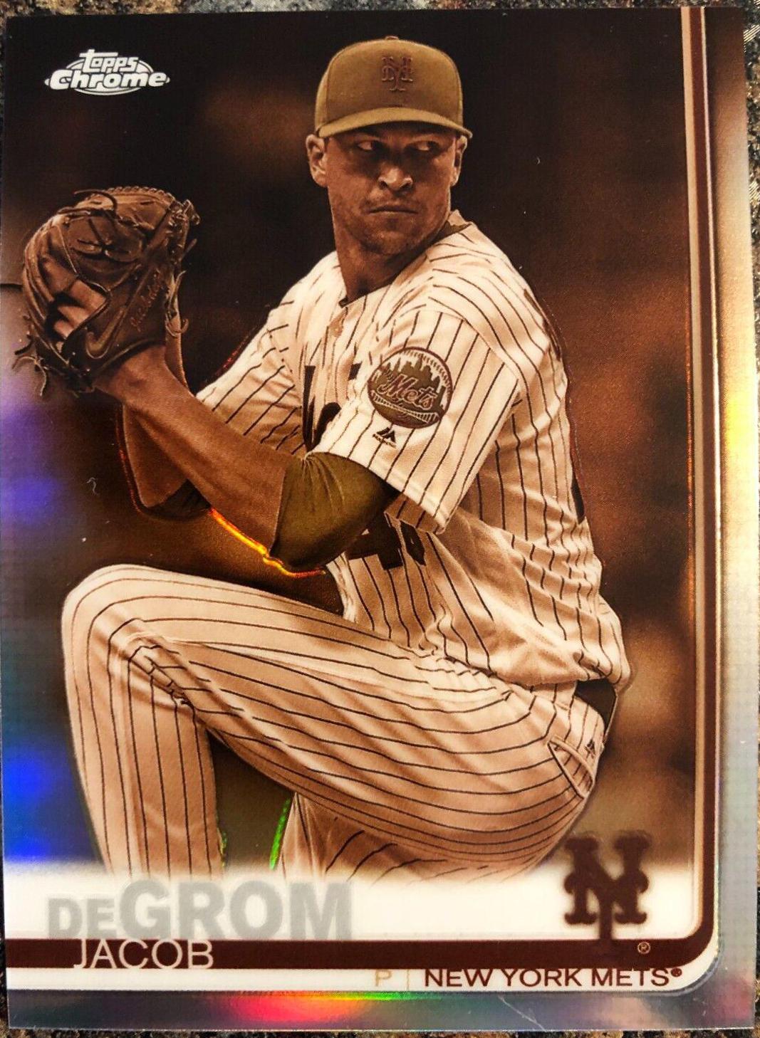 Jacob deGrom [Sepia Refractor] #59