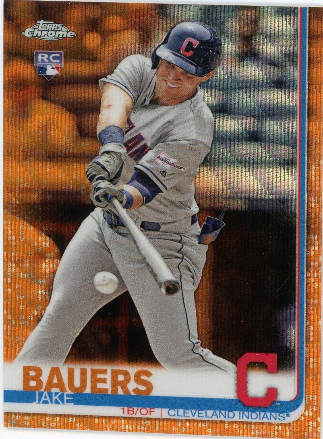 Jake Bauers [Orange Wave Refractor] #71