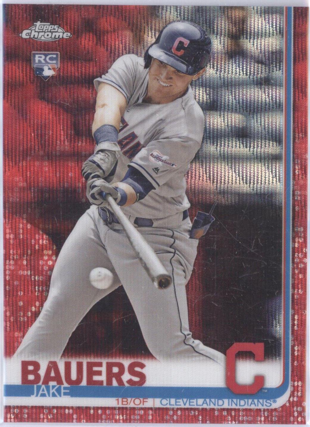 Jake Bauers [Red Wave Refractor] #71