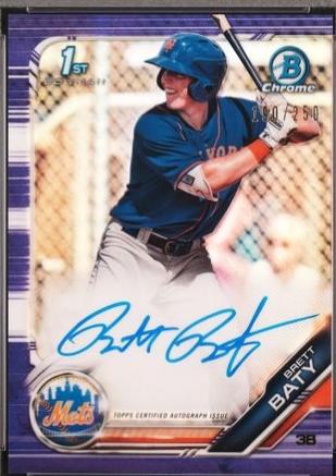 Brett Baty [Purple Refractor] #CDA-BB