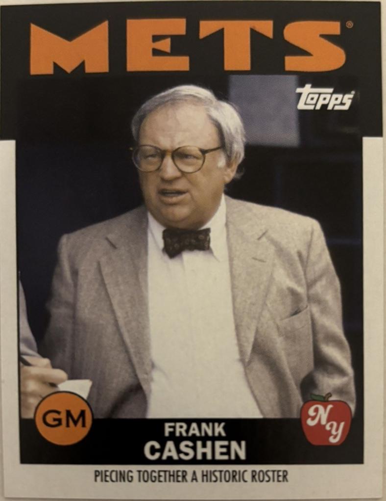 Frank Cashen [NY Apple] #10