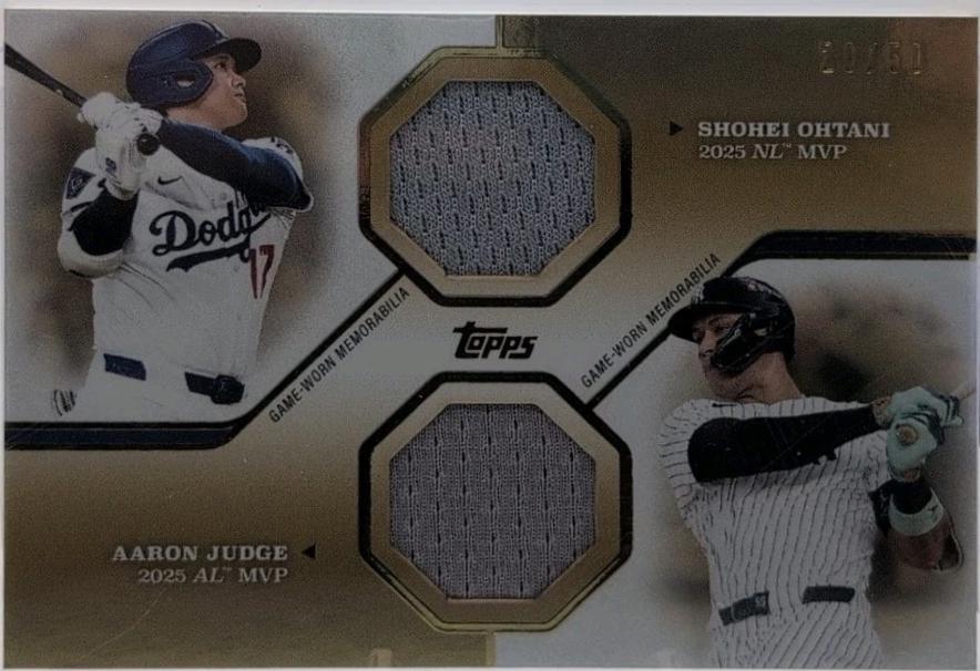 Shohei Ohtani / Aaron Judge [Gold Foil] #50