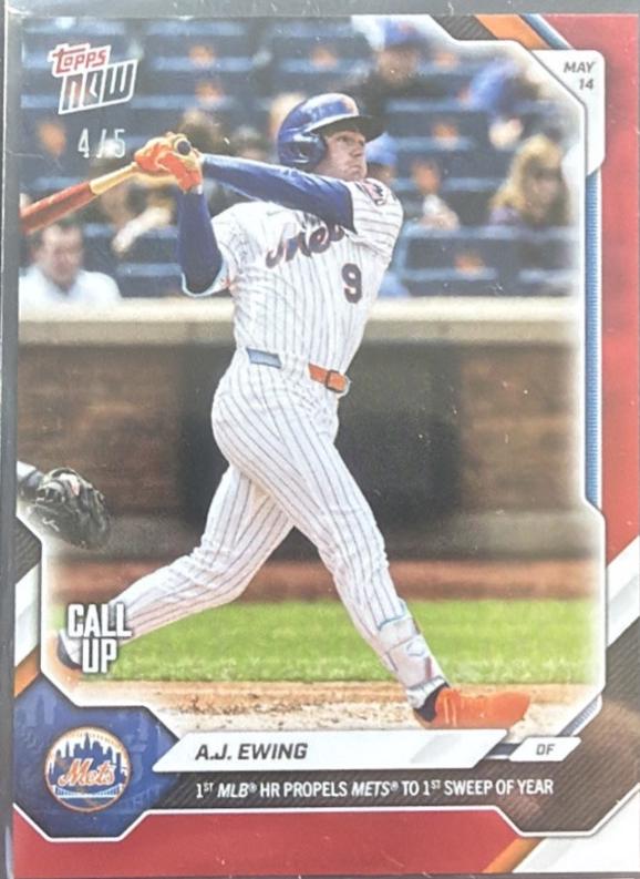 A.J. Ewing [Red Foil] #193