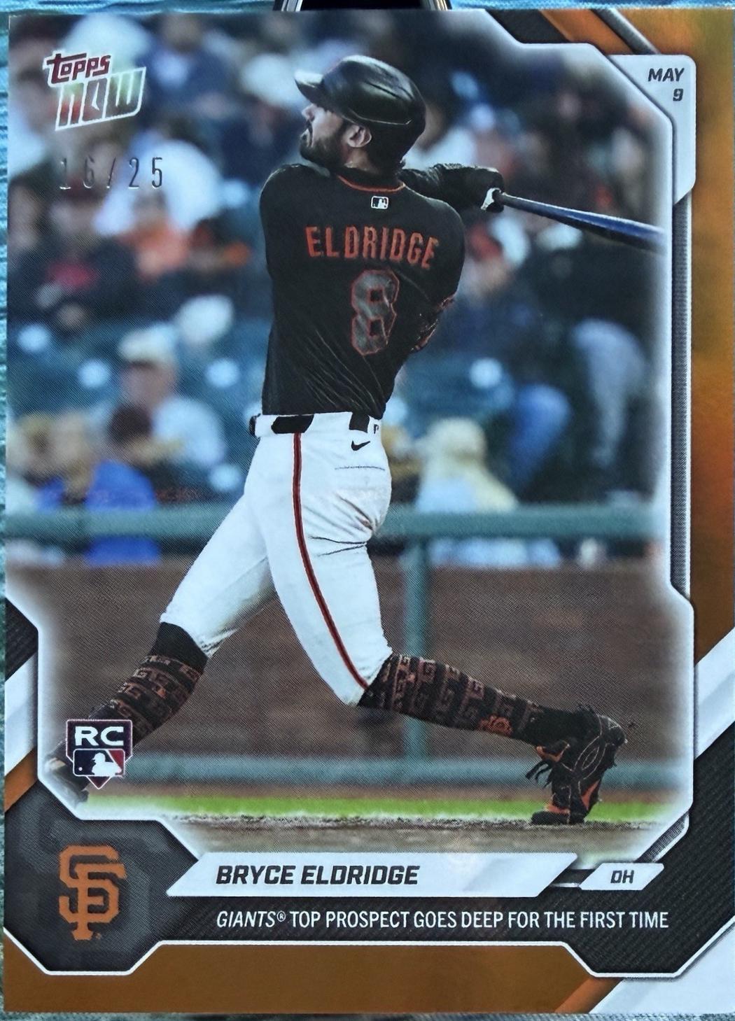 Bryce Eldridge [Orange Foil] #184